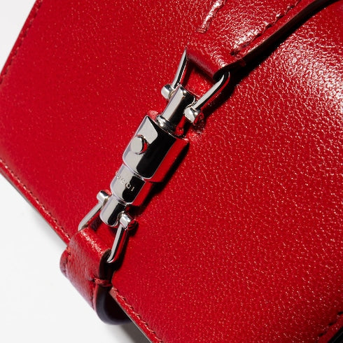 Gucci Jackie medium wallet - red leather