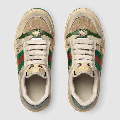 Children's Screener sneaker - butter leather