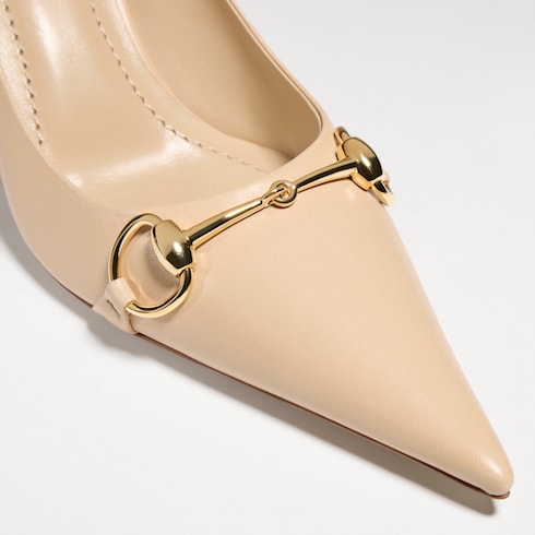 Women's Donna pump - beige leather