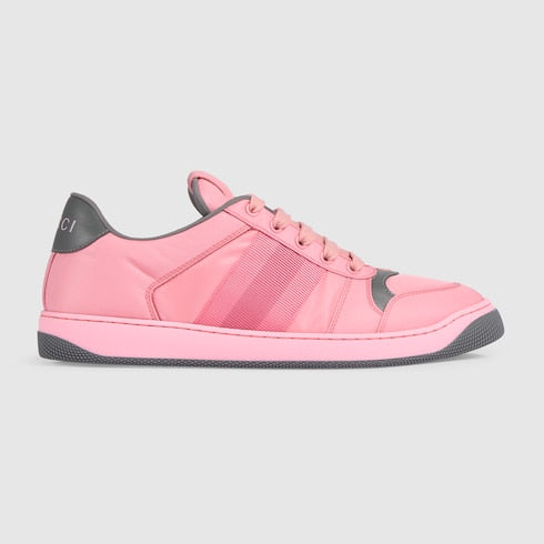 Men's Screener sneaker - bright pink nylon
