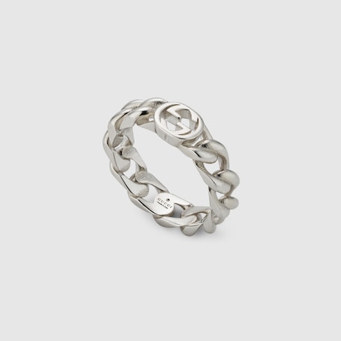 Gucci Interlocking ring - 925 sterling silver