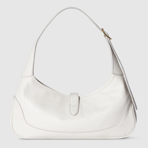 Jackie Slim medium shoulder bag - white leather