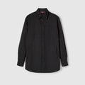 GG canvas shirt - black