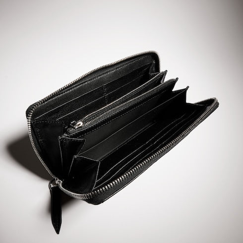 GG Marmont zip around wallet - black leather