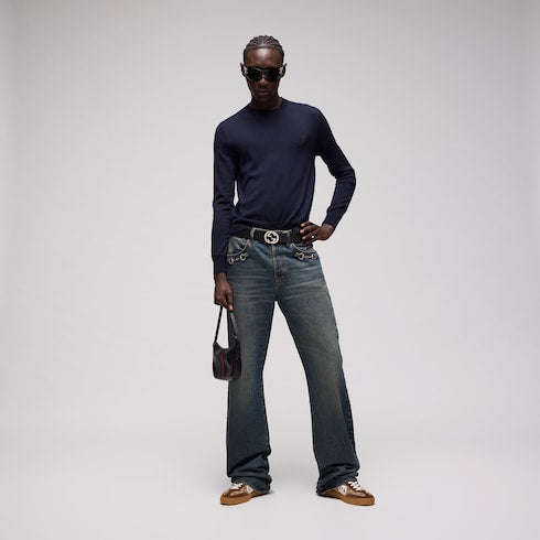 Men's G75 sneaker - dark brown suede