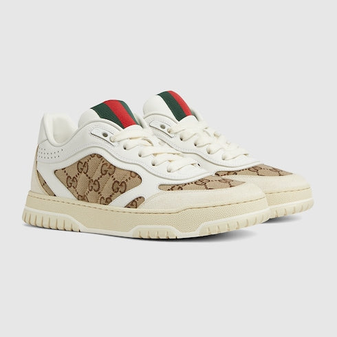 Women's Gucci Re-Web sneaker - Original GG canvas