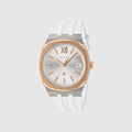 GUCCI 25H watch, 36mm - white rubber