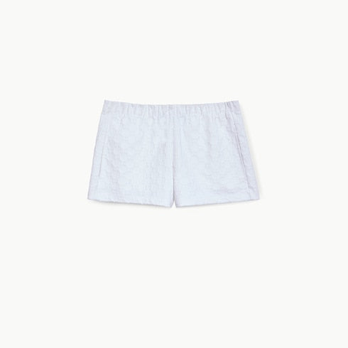 GG jersey jacquard shorts - white
