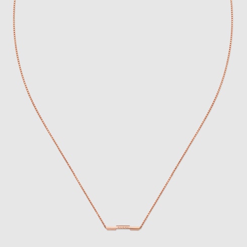 Gucci Link to Love 18k necklace - 18k rose gold