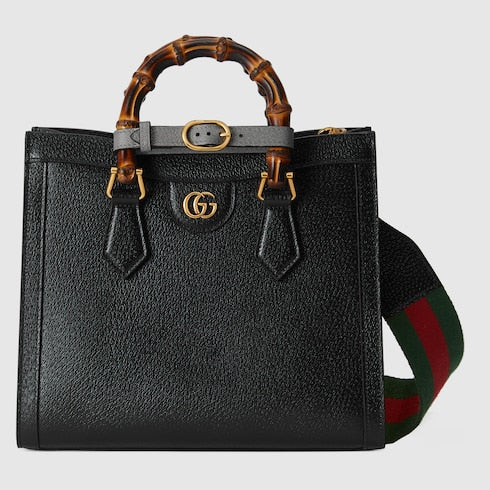 Gucci Diana medium tote bag - black leather