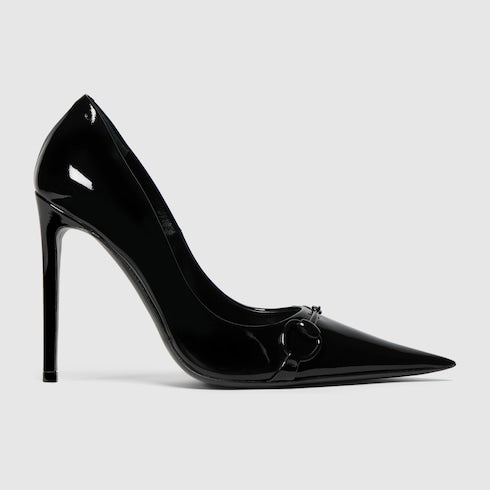 Women's Donna pump - black patent leather