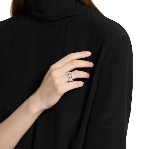 Blind for Love wide ring - 925 sterling silver