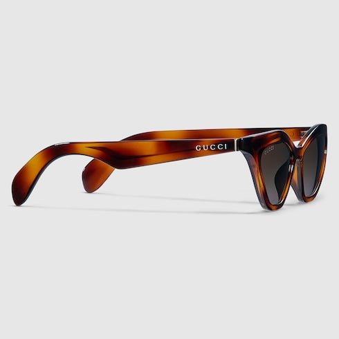Cat eye sunglasses - light brown tortoiseshell