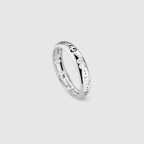 Icon 18k GG ring - 18k white gold