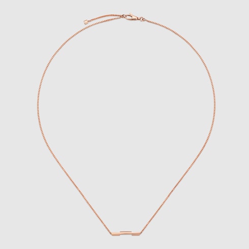 Gucci Link to Love 18k necklace - 18k rose gold