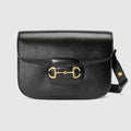 Gucci Horsebit 1955 medium shoulder bag - black leather