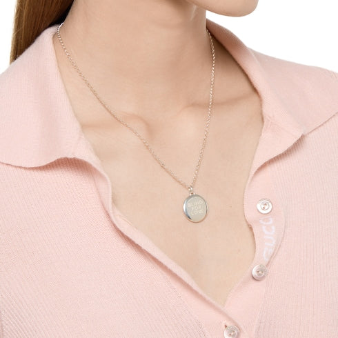 Blind for Love pendant necklace - 925 sterling silver