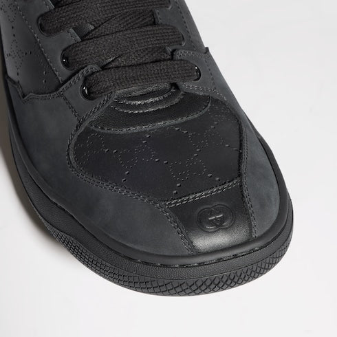 Men's Screener sneaker - black GG leather
