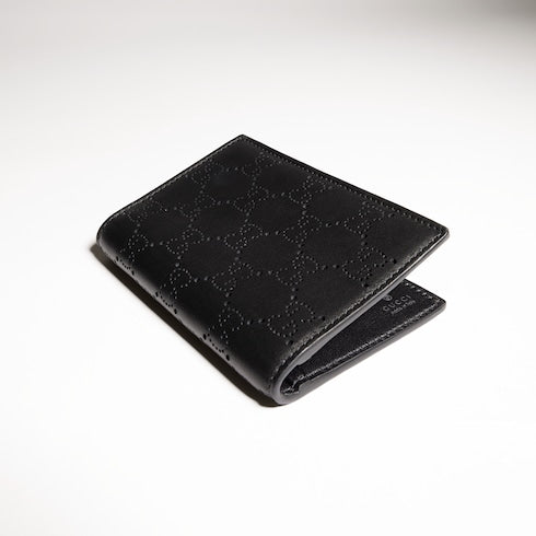 Aria card case - black GG leather