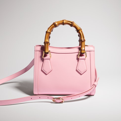 Gucci Diana small tote bag - light pink leather