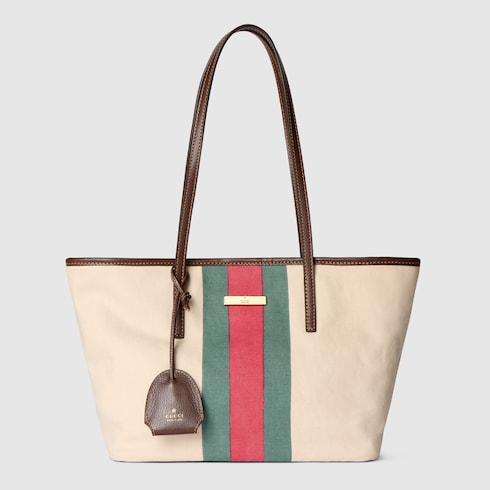 Gucci Tribeca small tote bag - natural canvas