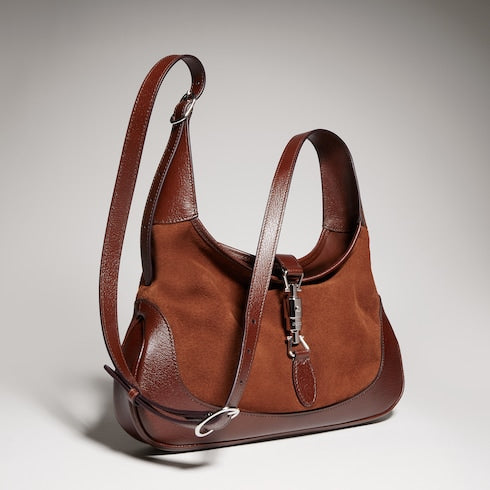 Gucci Jackie 1961 medium shoulder bag - chestnut suede