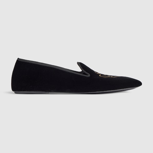 Men's Ragazzo loafer - black velvet