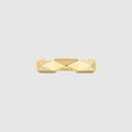 Gucci Link to Love 18k studded ring - 18k yellow gold