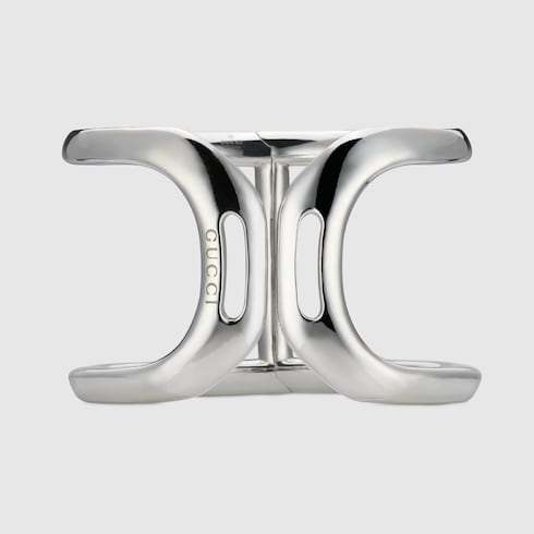 Gucci Staffa cuff bracelet - 925 sterling silver