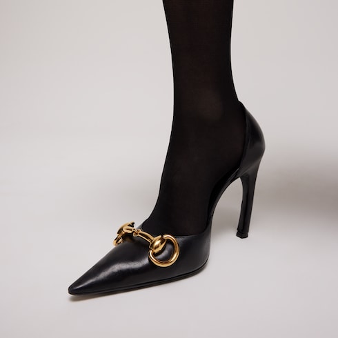 Women's Boulevard pump - black leather