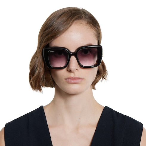Butterfly frame sunglasses - dark brown tortoiseshell
