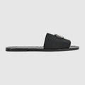 Men's Riviera slide sandal - black elastic band