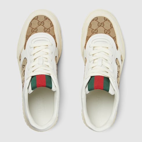 Men's Gucci Re-Web sneaker - Original GG canvas