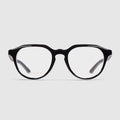 Round optical frame - black