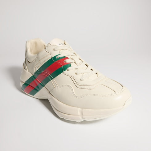 Women's Rhyton sneaker - ivory leather