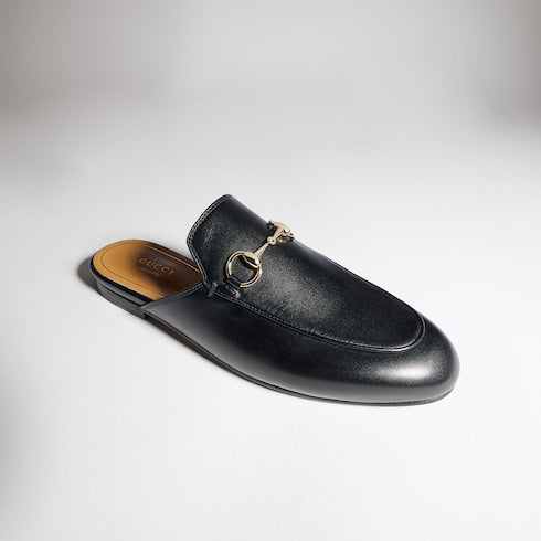 Women's Princetown slipper - black leather