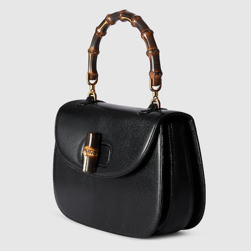 Gucci Bamboo 1947 medium bag - black leather