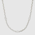 Gucci Interlocking chain necklace - 925 sterling silver
