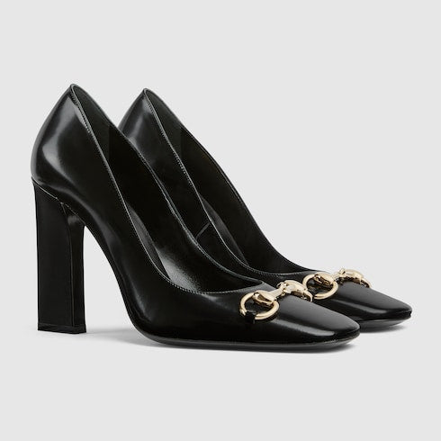 Women's Signora pump - black leather