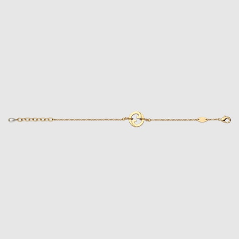 Gucci Blondie charm bracelet - light gold-toned brass