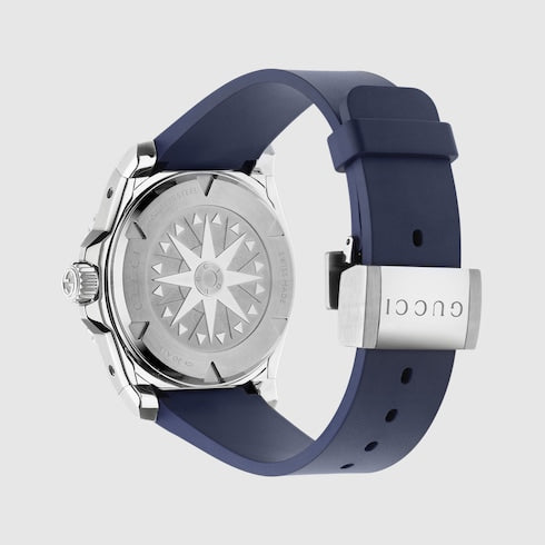 Gucci Dive watch, 40mm - blue rubber