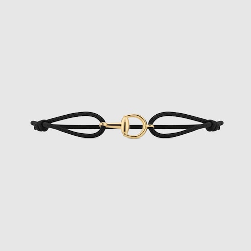 Gucci Horsebit 18k charm bracelet - 18k yellow gold
