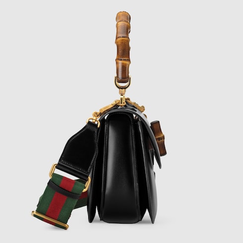 Gucci Bamboo 1947 medium bag - black leather