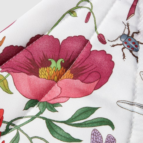Printed silk headband - multicolor