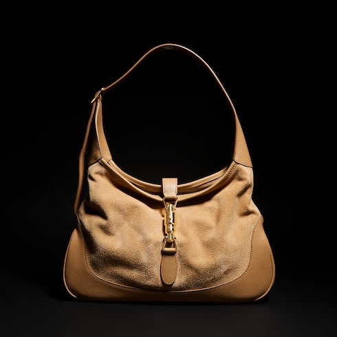 Gucci Jackie 1961 medium shoulder bag - sand suede