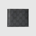 Gucci Essence Classic bi-fold wallet - black GG canvas