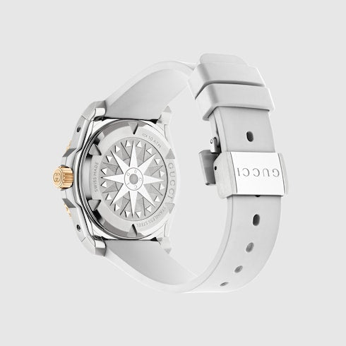 Gucci Dive watch, 36mm - white rubber