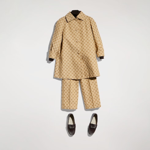 Children's wool turtleneck sweater - brown