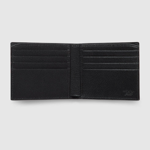 Lira bi-fold wallet - black leather