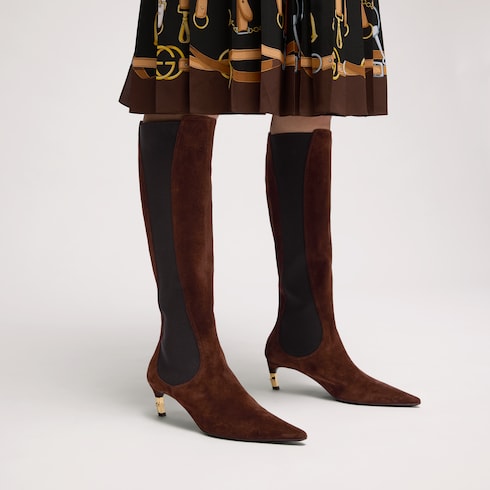 Women's Castello boot - brown leather